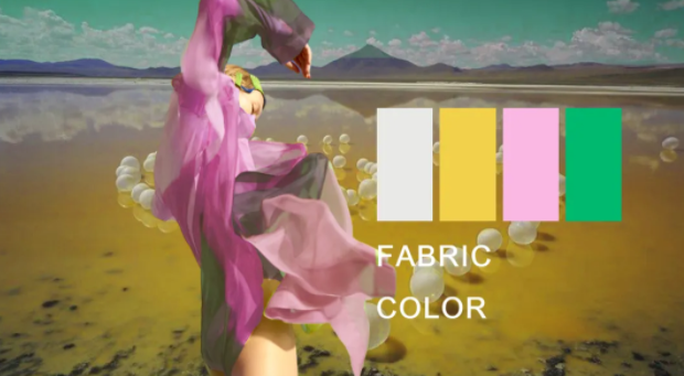 2022春夏女装面料色彩趋势：“混合时代”来了！