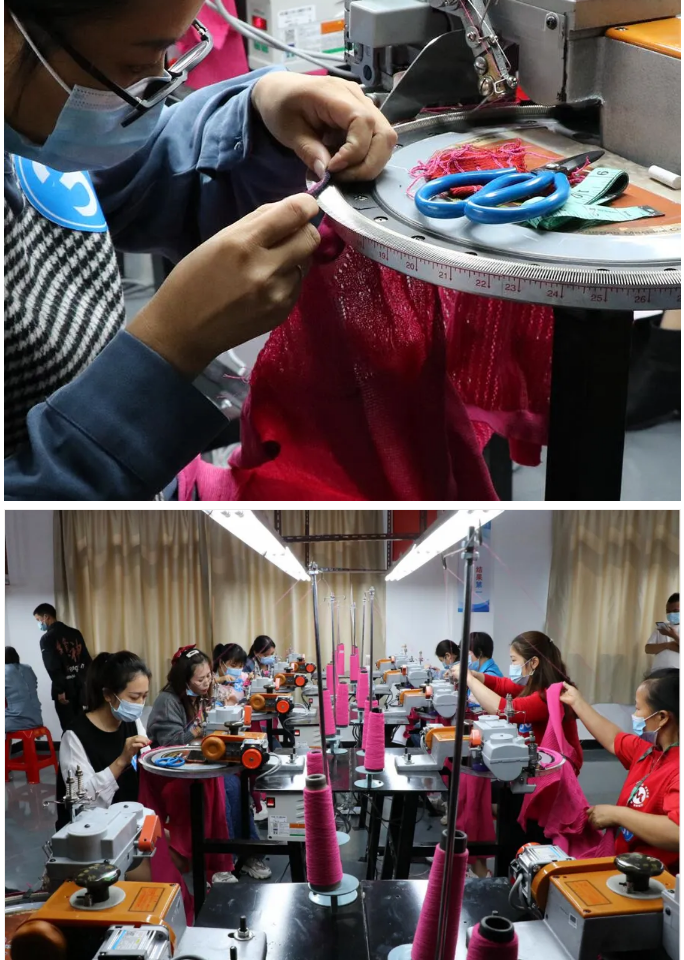 大朗毛织 人才工匠——大朗镇举行首届缝盘技能竞赛